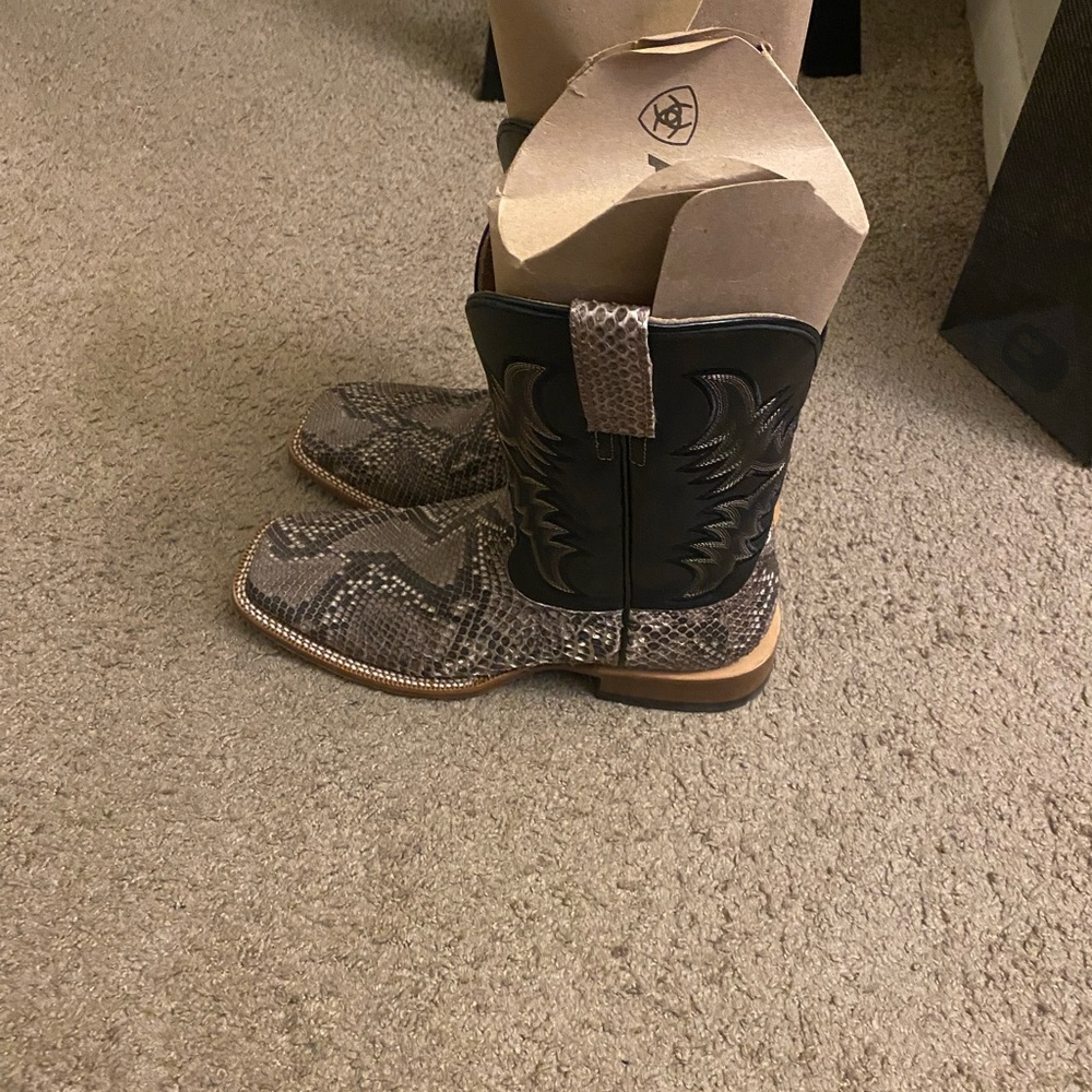 Ariat boots pythons